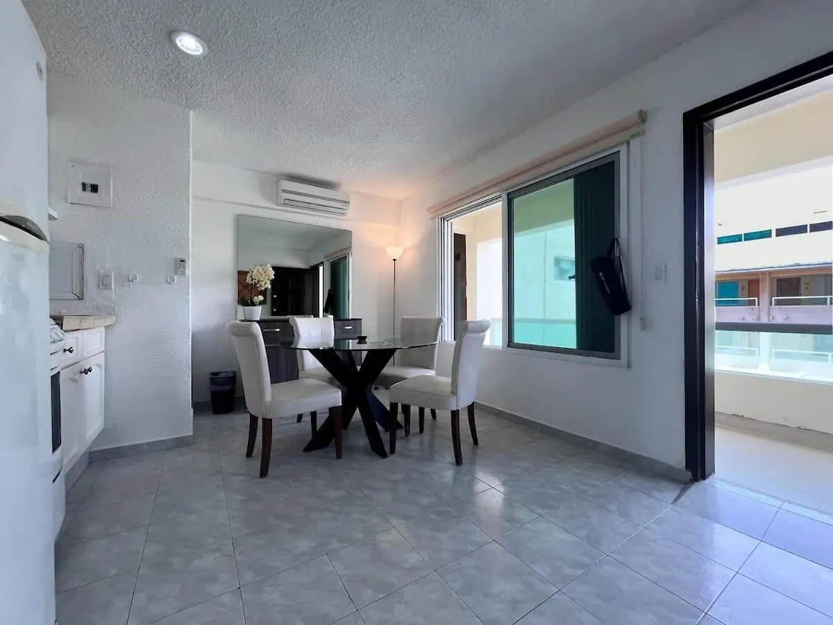 Apartament Bonito Departamento En Condominio Con Playa Cancún Meksyk